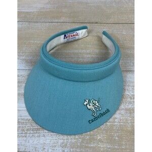 Camelback Golf Visor Cap Aqua Green One Size Texaca USA